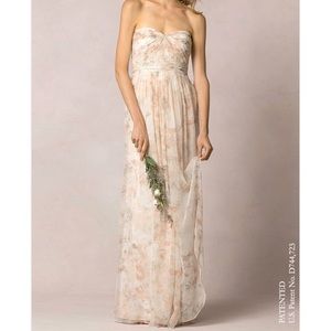 Jenny Yoo Nyla Print - color: Watercolor Blush